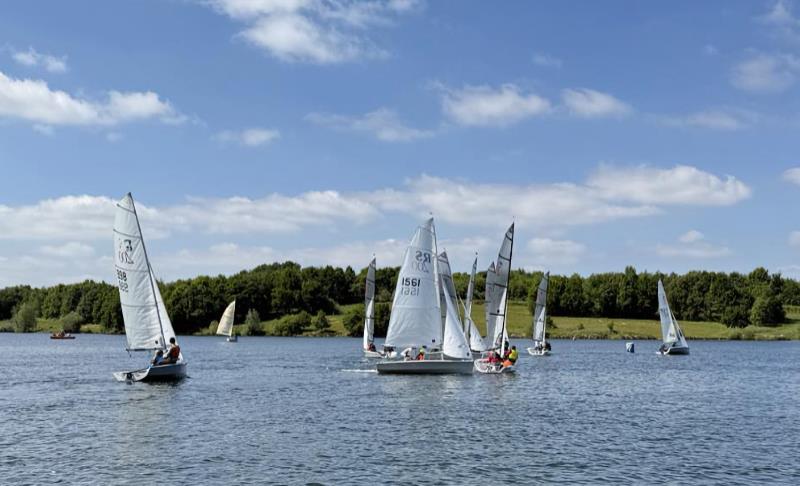 Sailing Chandlery RS200 Northern Tour event 3 at Staunton Harold - photo © Corey Newton