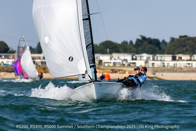 RS200 Summer Championship, Rooster National Tour and Sailing Chandlery EaSEA Tour at Warsash - photo © Oli King Photography