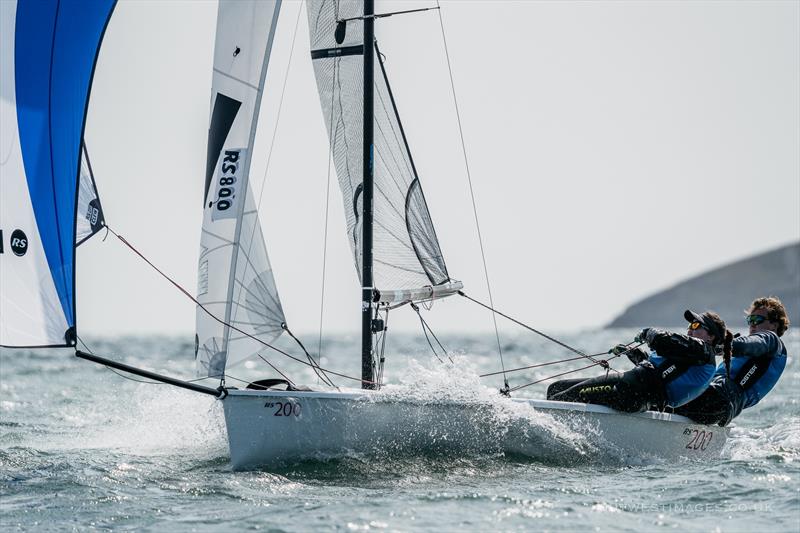 Noble Marine RS200 Nationals at South Caernarvonshire YC day 2 photo copyright Outwest Images taken at South Caernarvonshire Yacht Club and featuring the RS200 class