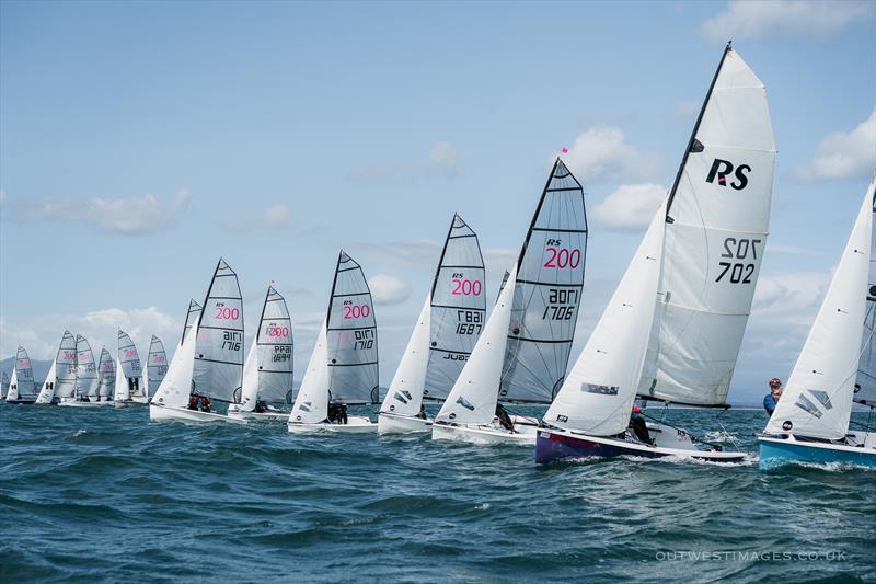 Noble Marine RS200 Nationals at South Caernarvonshire YC day 2 - photo © Outwest Images