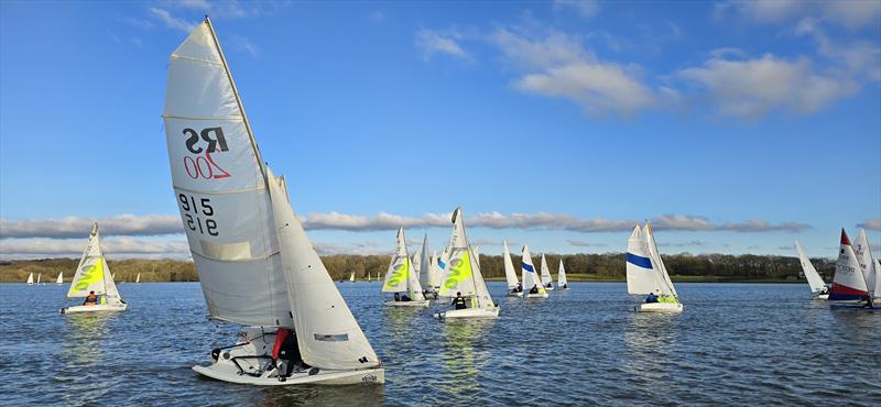Icicle Series and Youth Icicle Series at Bough Beech photo copyright Sarah Seddon taken at Bough Beech Sailing Club and featuring the RS200 class