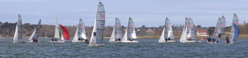 RS200s at the Waldringfield Easter Egg photo copyright Alexis Smith  taken at Waldringfield Sailing Club and featuring the RS200 class
