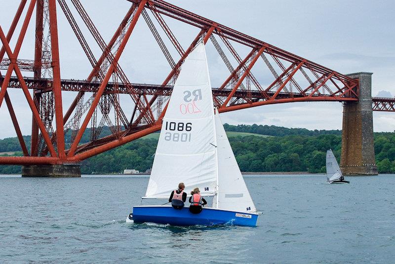 John and Kate Mucklow - Kelpies Cup Race at Port Edgar photo copyright Linda Cooper taken at Port Edgar Yacht Club and featuring the RS200 class