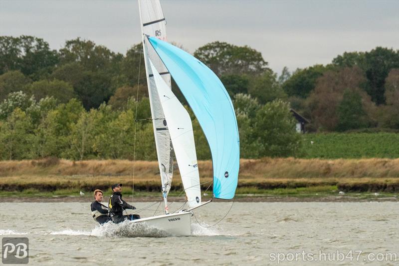 Ben Hutton-Penman and Frederick Brown sail the John Torrange Memorial Trophy at Burnham Week 2026 - photo © Petru Balau Sports Photography / sports.hub47.com