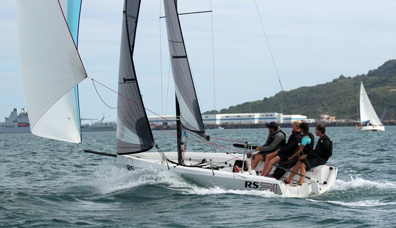 The RS21 in Portland Harbour - photo © Lynn Billowes