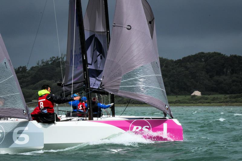 British Keelboat League Qualifier at Lymington photo copyright Lee Timothy taken at Royal Lymington Yacht Club and featuring the RS21 class