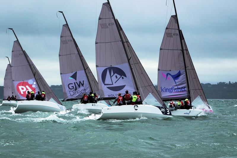 British Keelboat League Qualifier at Lymington photo copyright Lee Timothy taken at Royal Lymington Yacht Club and featuring the RS21 class