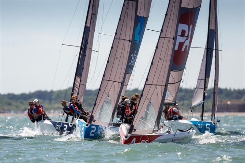 RS21s on the startline photo copyright Paul Wyeth taken at  and featuring the RS21 class