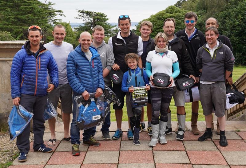 Prize winners in the British Keelboat League Northern Qualifier at the Royal Northern and Clyde YC - photo © RS Sailing