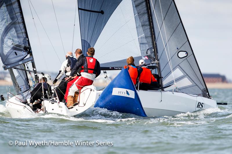 RS21 UK Nationals on Week 3 of the HYS Hamble Winter Series - photo © Paul Wyeth / www.pwpictures.com