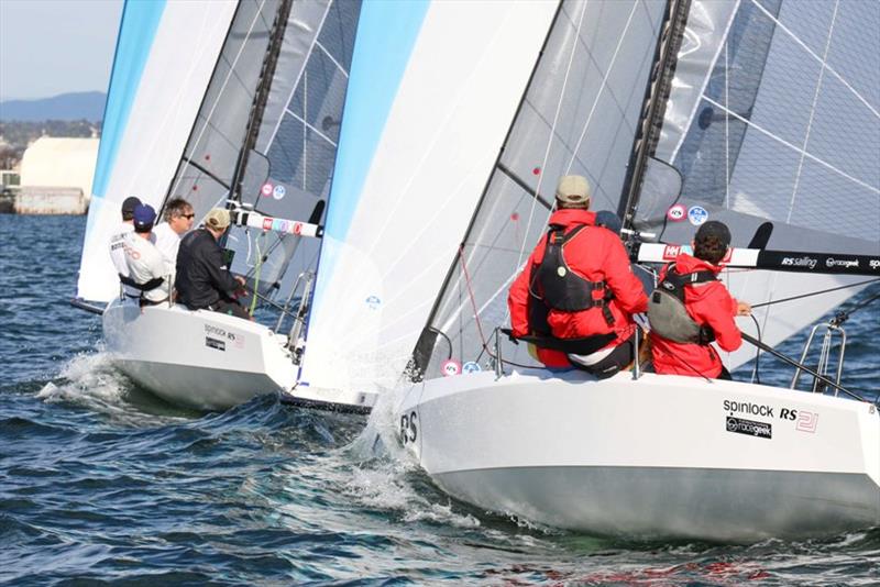 Reaching - San Diego NOOD Regatta photo copyright RS Sailing taken at San Diego Yacht Club and featuring the RS21 class
