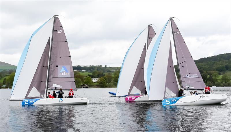 British Keelboat League Qualifier at Ullswater photo copyright RS Sailing taken at Ullswater Yacht Club and featuring the RS21 class