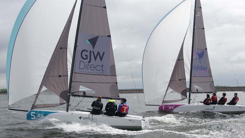 British Keelboat League Qualifier at Draycote Water photo copyright BKL taken at Draycote Water Sailing Club and featuring the RS21 class