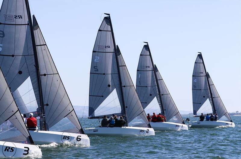 RS21s in action photo copyright RS Sailing taken at  and featuring the RS21 class