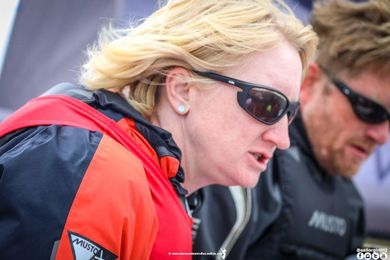 Blind Sailing UK race in the finals of the British Keelboat League 2019 photo copyright Nic Douglass / www.AdventuresofaSailorGirl.com taken at Queen Mary Sailing Club and featuring the RS21 class