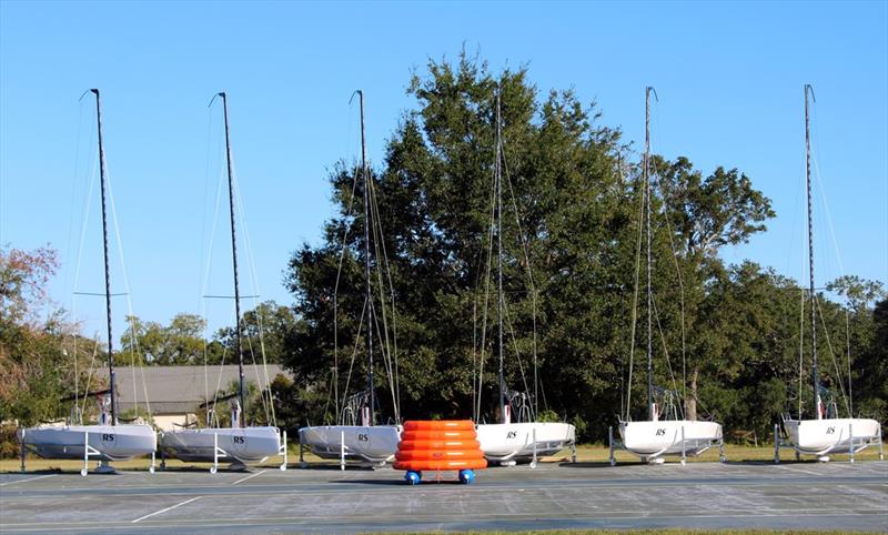 The PSL Fleet of RS21s in Pensacola photo copyright Premiere Sailing League USA taken at  and featuring the RS21 class