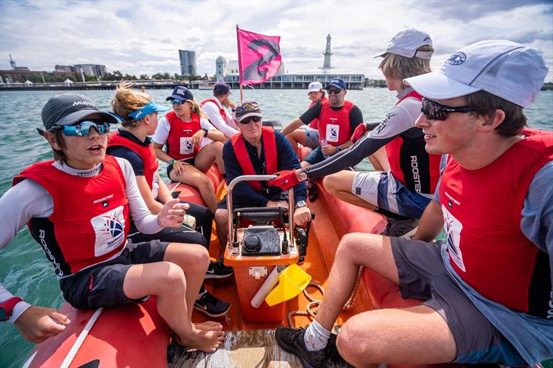 SAILING Champions League Asia Pacific Southern Qualifiers busy changover photo copyright Beau Outteridge taken at Royal Geelong Yacht Club and featuring the RS21 class