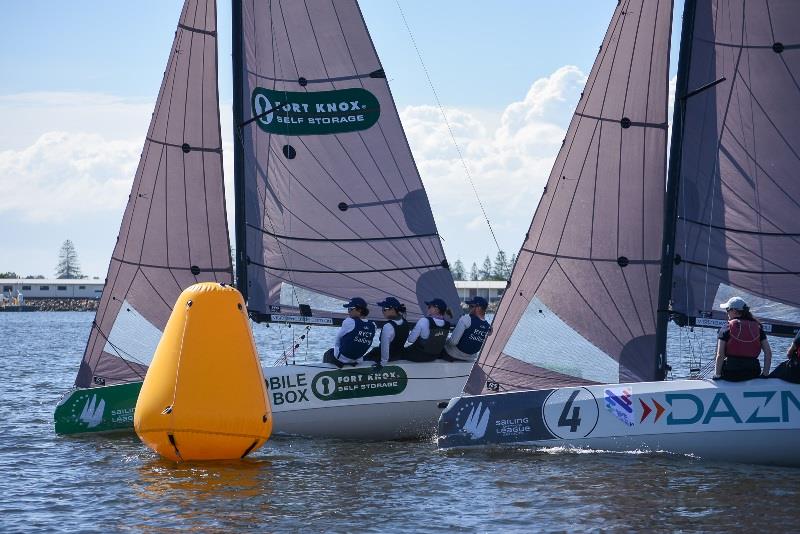 SAILING Champions League Final day 2 photo copyright Harry Fisher taken at Newcastle Cruising Yacht Club and featuring the RS21 class