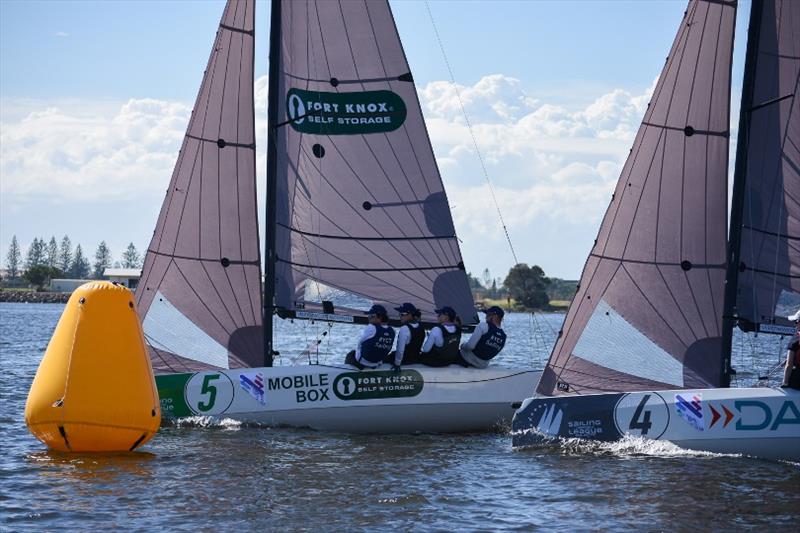 The Royal Yacht Club of Tasmania in action at the SCL Asia Pacific Final photo copyright Down Under Sail taken at Newcastle Cruising Yacht Club and featuring the RS21 class