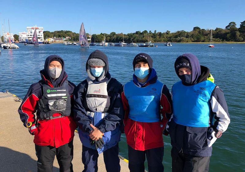 Royal Hospital School's team for the British Keelboat League 2020 photo copyright RHS taken at  and featuring the RS21 class