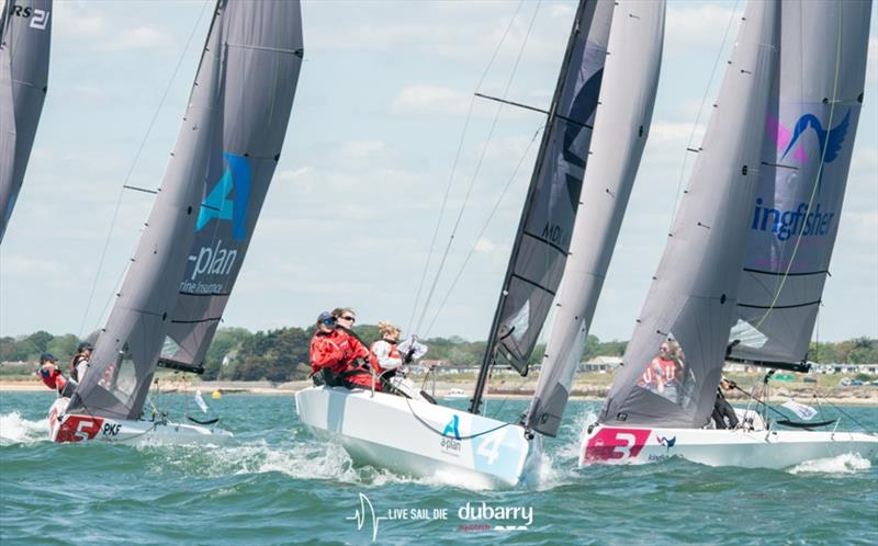 Dubarry Aquatech Women's Open Keelboat Championships 2021 photo copyright Patrick Condy / Live Sail Die taken at Royal Southern Yacht Club and featuring the RS21 class