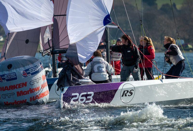 RYA Winter Match Racing Series event 3 at Ullswater photo copyright Phil Burrage taken at Ullswater Yacht Club and featuring the RS21 class