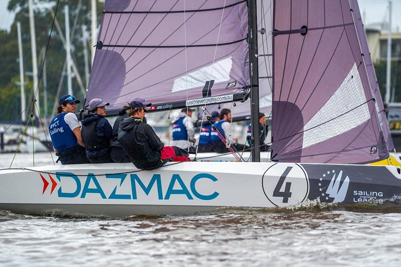 Former champions from the Royal Yacht Club of Tasmania - Sailing Champions League – Asia Pacific Final photo copyright Alex Dare taken at Newcastle Cruising Yacht Club and featuring the RS21 class