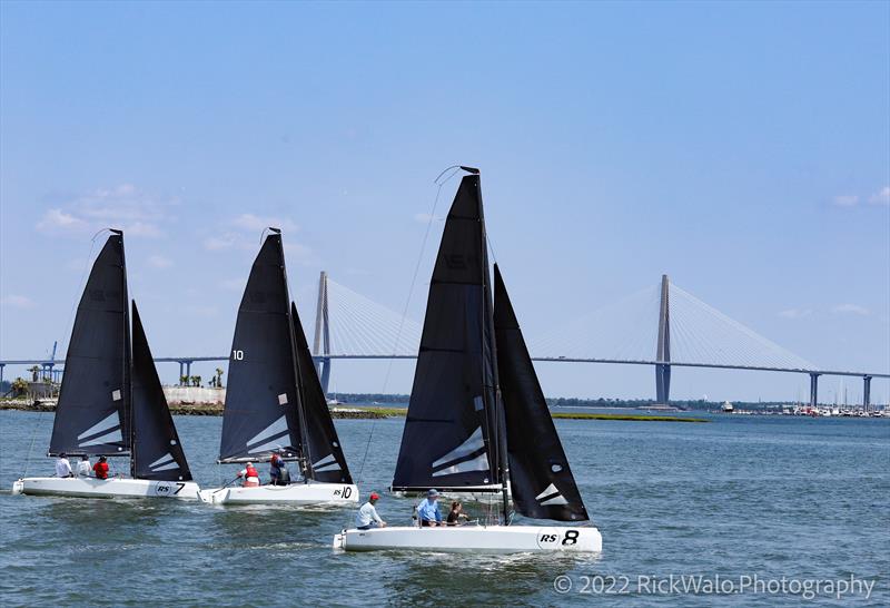 2022 Charleston Race Week day 1 photo copyright Rick Walo / Charleston Race Week taken at Charleston Yacht Club and featuring the RS21 class