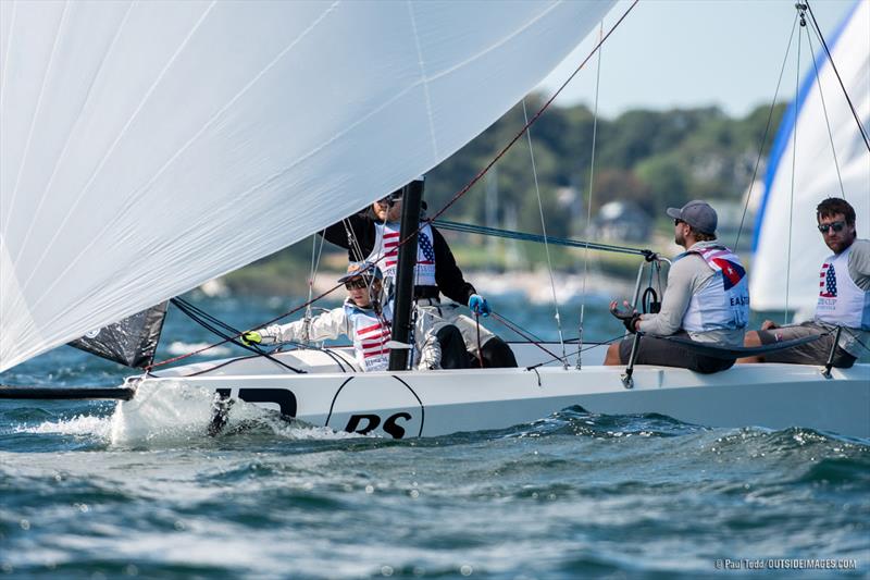 2022 Resolute Cup day 2 photo copyright Paul Todd / www.outsideimages.com taken at New York Yacht Club and featuring the RS21 class