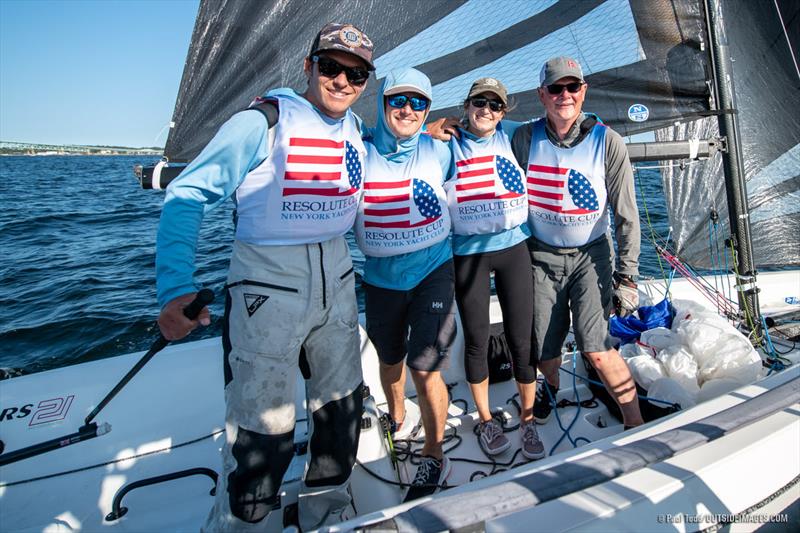 2022 Resolute Cup photo copyright Paul Todd / www.outsideimages.com taken at New York Yacht Club and featuring the RS21 class