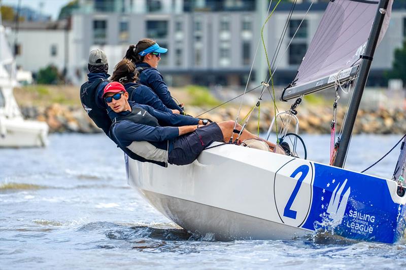 NSW Sailing League photo copyright Alex Dare - Down Under Sail taken at Newcastle Cruising Yacht Club and featuring the RS21 class