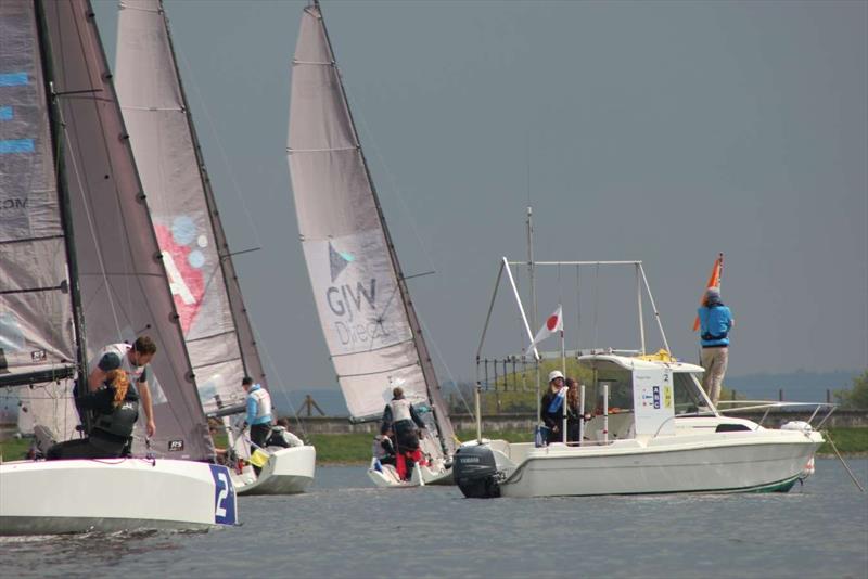 The Rory Cheetham Cup 2023 photo copyright Gabby Clifton taken at Queen Mary Sailing Club and featuring the RS21 class