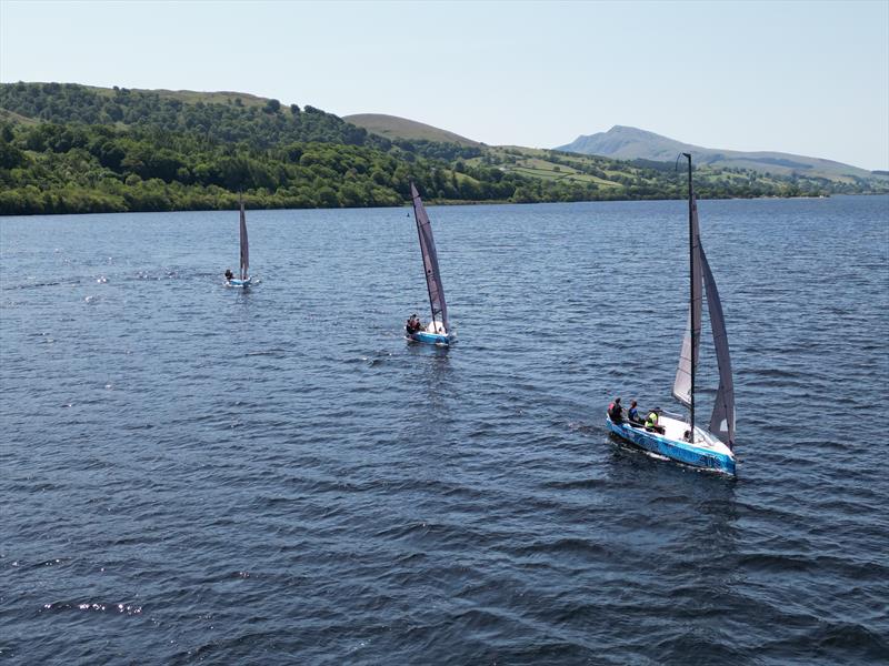 Sea Cadets at Bala photo copyright Howard Eeles taken at Bala Sailing Club and featuring the RS21 class