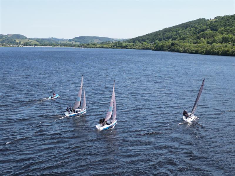 Sea Cadets at Bala photo copyright Howard Eeles taken at Bala Sailing Club and featuring the RS21 class