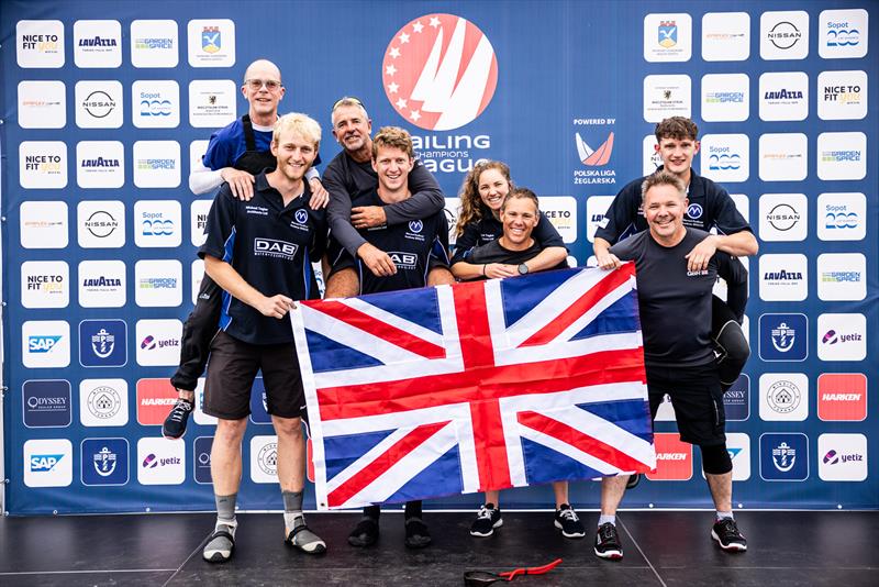 BKL teams at the SAILING Champions League in Poland photo copyright SCL / Adam Burdylo taken at  and featuring the RS21 class