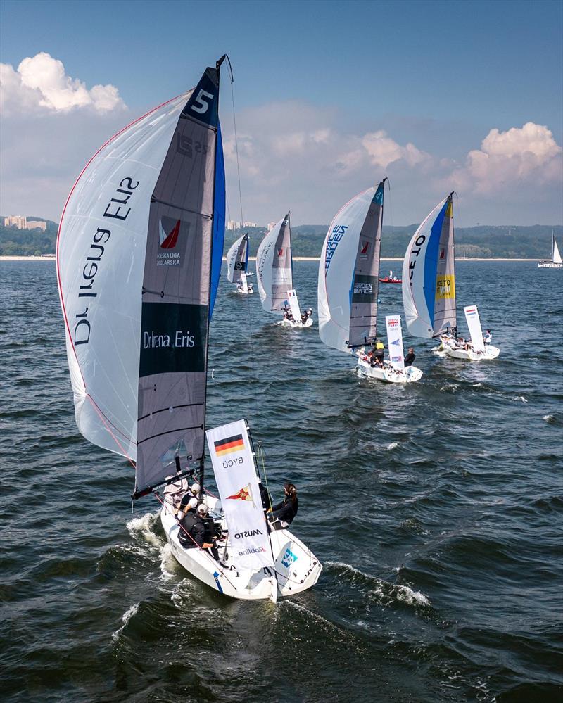 SAILING Champions League in Poland photo copyright SCL / Adam Burdylo taken at  and featuring the RS21 class