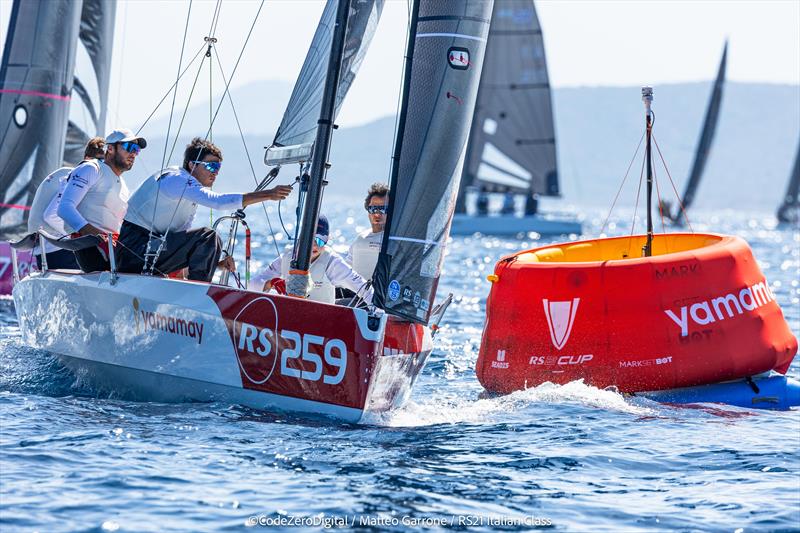 RS21 World Championship 2023 in Sardinia photo copyright Code Zero Digital & Studios taken at Yacht Club Porto Rotondo and featuring the RS21 class