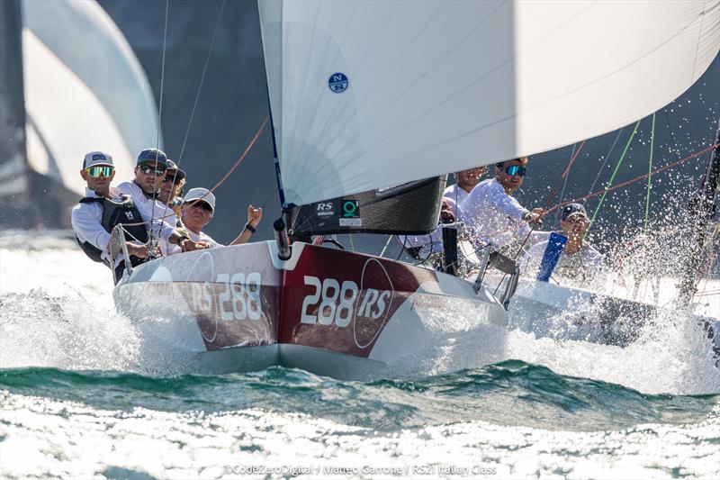 RS21 World Championship 2023 in Sardinia photo copyright CodeZeroDigital taken at Yacht Club Porto Rotondo and featuring the RS21 class