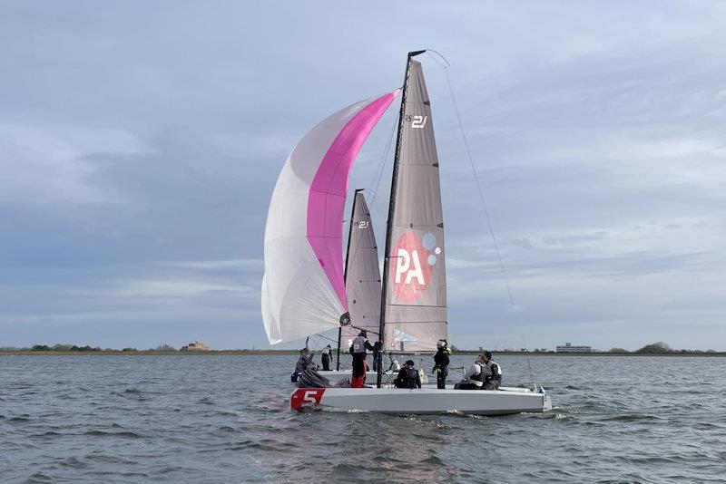 First qualifier of RYA Match Racing Series 2024 -  - photo © Natasha de la Fuente