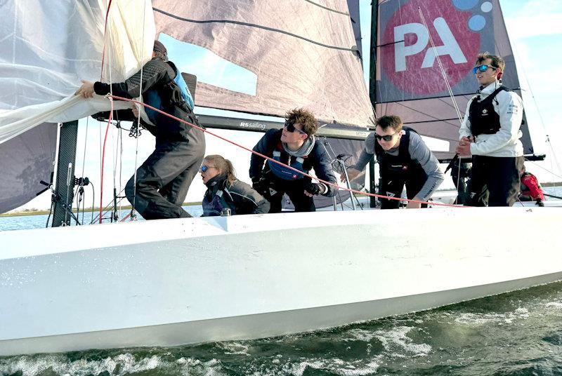 British Keelboat Academy training weekend - photo © Simon Winkley