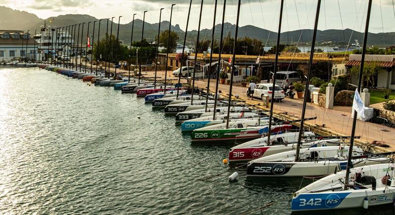 RS21 World Championship, day 1 photo copyright Code Zero Digital for RS Sailing taken at Yacht Club Porto Rotondo and featuring the RS21 class
