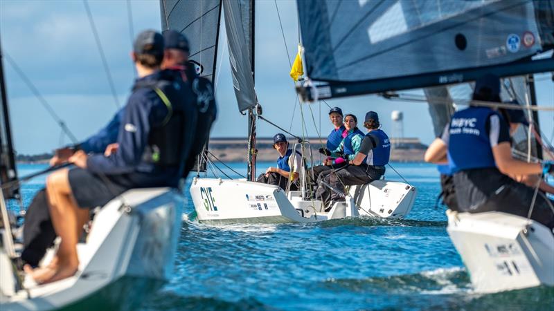 RS21 Royal Geelong Yacht Club Match Racing photo copyright Tidal Media Australia taken at Royal Geelong Yacht Club and featuring the RS21 class