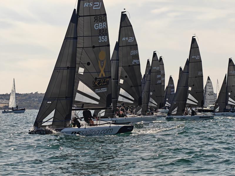 RS21 Nationals at the Torbay Royal Regatta - photo © Paul DuVangon