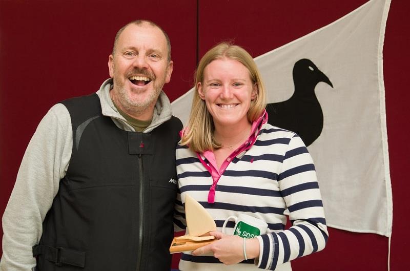 Emily Watson finishes as 1st Lady in the RS300 Winter Championship at South Cerney photo copyright David Whittle taken at South Cerney Sailing Club and featuring the RS300 class