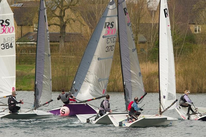 RS300 Winter Championship at South Cerney photo copyright David Whittle taken at South Cerney Sailing Club and featuring the RS300 class