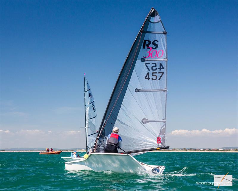 RS Sailing Summer Championships at Hayling Island photo copyright Alex Irwin / www.sportography.tv taken at Hayling Island Sailing Club and featuring the RS300 class