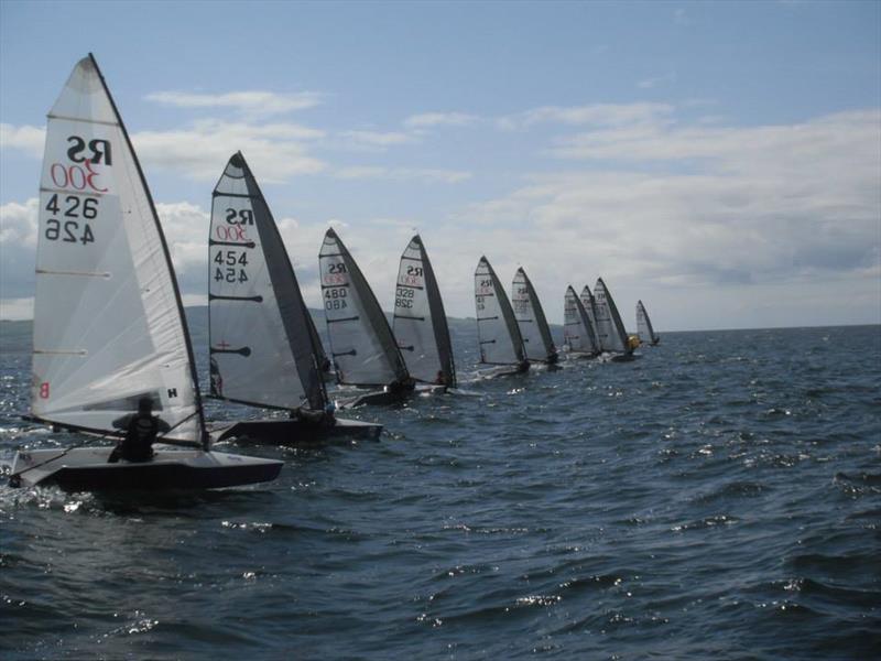 RS300 National Championships 2014 at Prestwick photo copyright Vicky Bayliss taken at Prestwick Sailing Club and featuring the RS300 class