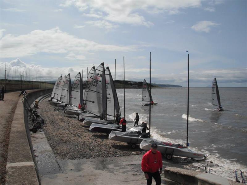 RS300 National Championships 2014 at Prestwick photo copyright Vicky Bayliss taken at Prestwick Sailing Club and featuring the RS300 class