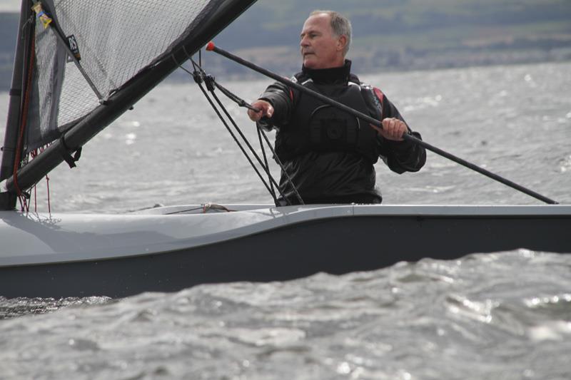 Racing on day 2 of the Volvo Noble Marine RS300 Nationals photo copyright Alan Henderson taken at Prestwick Sailing Club and featuring the RS300 class