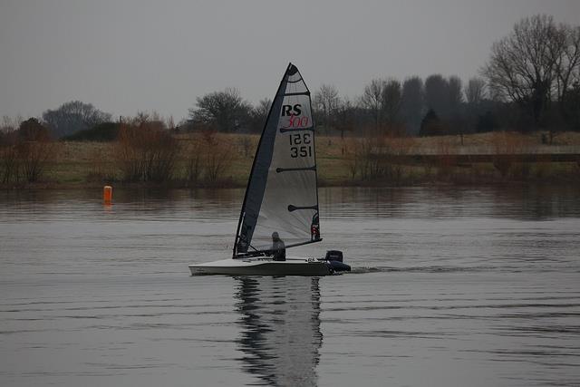 RS300 crewed by Tohatsu on day 2 of the Alton Water Frostbite Series photo copyright Tim Bees taken at Alton Water Sports Centre and featuring the RS300 class